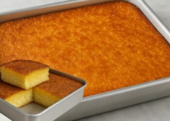 Simple and Quick Cake with Parmesan Cheese, Super Creamy