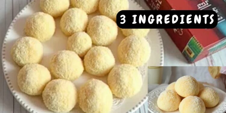 Cookies with 3 Ingredients