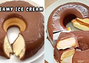 Homemade and Creamy Ice Cream