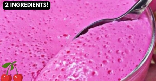 Easy Dessert with 2 Simple Ingredients, in 10 minutes