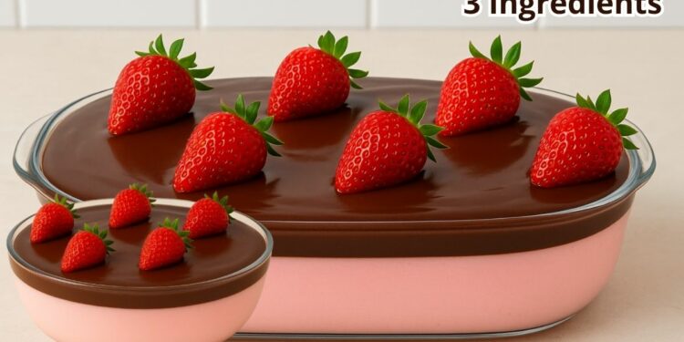 Strawberry & Chocolate Dessert