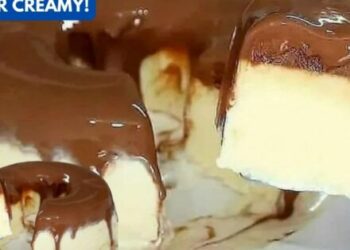 No-Bake Ice Cream Pudding with Chocolate Covering, Super Creamy