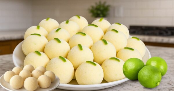 Sweet Recipe With Lemon And Condensed Milk, In Minutes