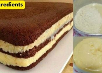 White Chocolate Filling 4 Simple Ingredients, Quick and Easy