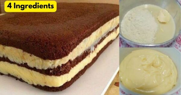 White Chocolate Filling 4 Simple Ingredients, Quick and Easy