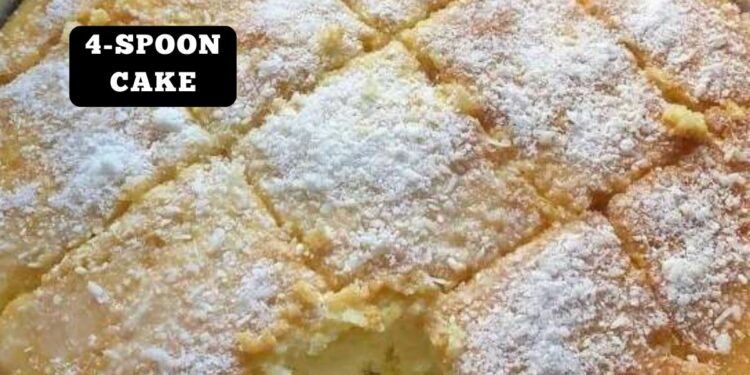 4-Spoon Cake Recipe