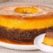 Carrot Flan Cake with Chocolate in a Blender, in minutes.