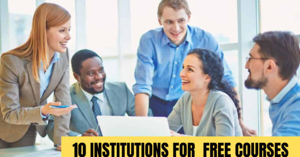 List of 10 institutions for free courses