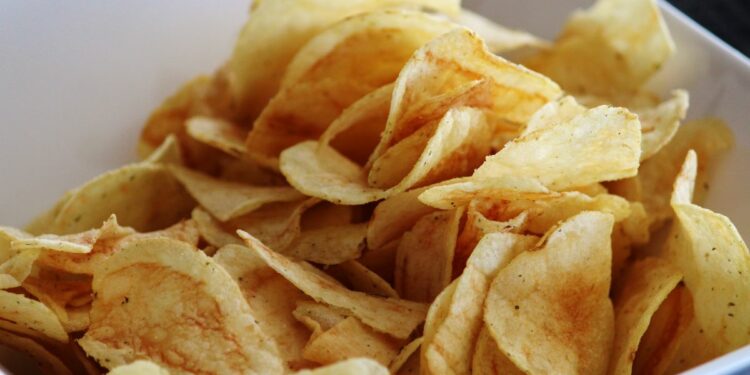 Homemade potato French fries
