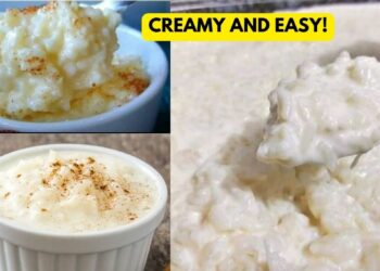Creamy Rice with Condensed Milk, Simple and Quick