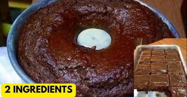 Easy and Quick Cake with 2 Simple Ingredients, in 25 Minutes