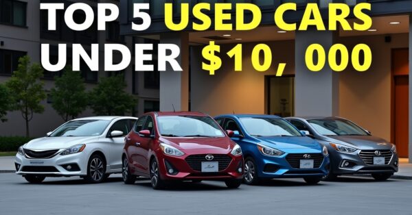 The Best Used Cars Under $10,000 in 2025 Affordable and Reliable Options for Every Budget