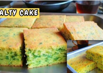 Salted Cake in a Blender