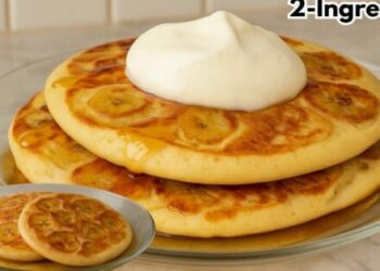 2-Ingredient Banana Pancakes – Quick &  Breakfast or Snack
