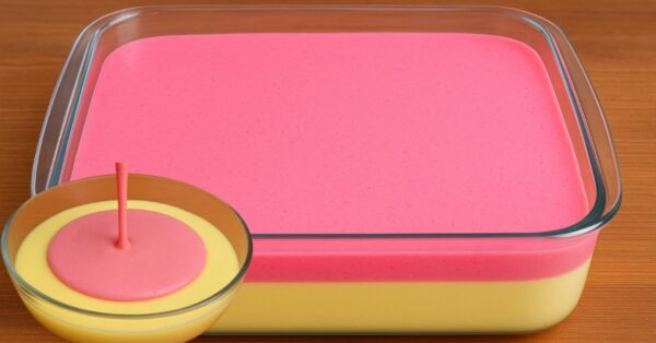 2-Ingredient Layered Dessert (Lemon and Strawberry): Easy and Ecnomid Recipe