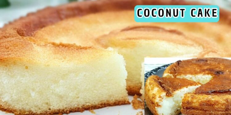 Creamy Coconut Cake in a Blender