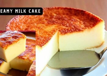 Creamy Milk Cake: With 6 Simple Ingredients