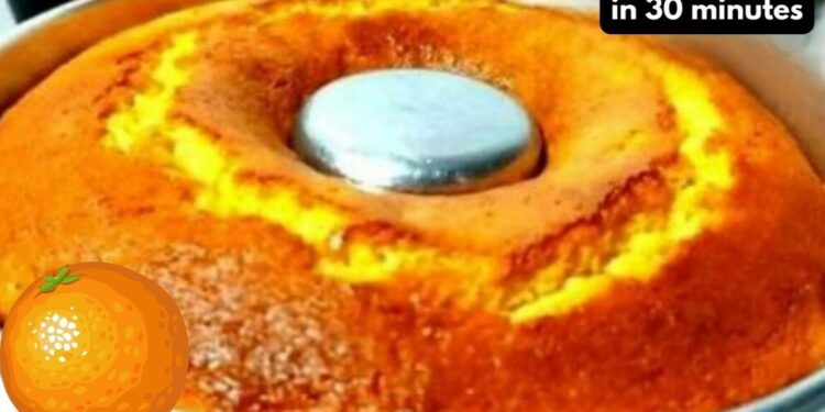Super Fluffy Orange Cake