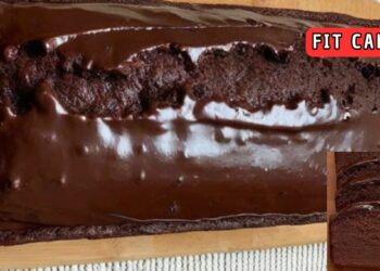 Fit Banana and Chocolate Cake
