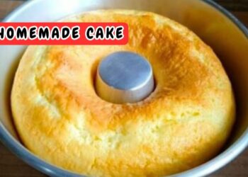 My grandmother’s homemade cake