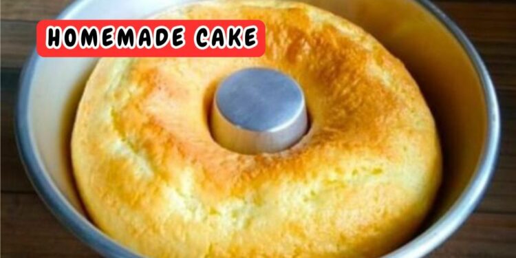 My grandmother’s homemade cake