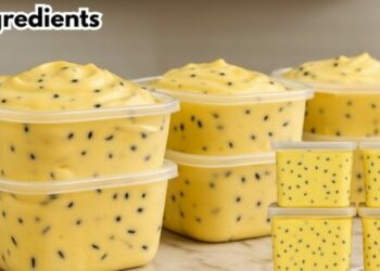 Creamy Passion Fruit Dessert with a Touch of Chocolate – Just 4 Ingredients, Easy & Budget-Friendly