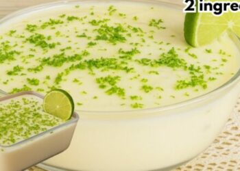 Easy 2-Ingredient Lemon Dessert (No Milk, No Gelatin) in Minutes