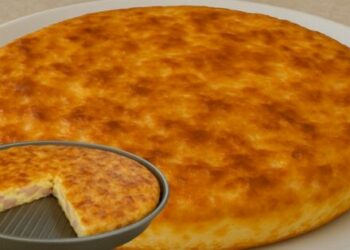 Easy Air Fryer Omelet with Ham & Cheese – Quick 25-Minute Breakfast