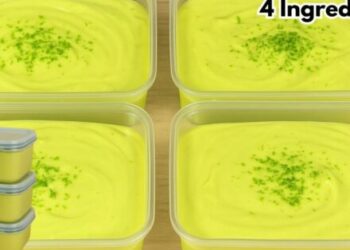 Easy Avocado Dessert with 4 Ingredients – Ready in 10 Minutes