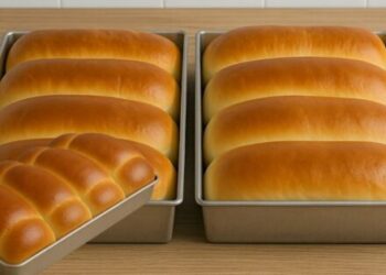 Hello everyone! Welcome to our food blog, your favorite place to find delicious recipes. Here you will find desserts, snacks, breakfast, appetizers, fresh salads. Let's get started! Meal Prep: Homemade Soft Bread Recipe Learn how to prepare for Easy Family Dinner Ideas step-by-step recipes inspired by top online culinary schools. Whether you're an aspiring chef or just love gourmet cooking at home, these professional recipe ideas are perfect for busy days and high-quality meals. Recipe ingredients: 1 kg (1000g | 35 oz) all-purpose flour/wheat flour — or more, as needed 2 eggs 7 tablespoons sugar (about 90g | 3.2 oz) 10 tablespoons oil (about 150ml | 5 oz) 500ml (17 fl oz | 500g) warm water or warm milk — for a softer texture, use milk 1 teaspoon salt (about 5g | 0.17 oz) 20g (0.7 oz | about 2 tbsp) dry active yeast for bread For brushing: 1 egg beaten with a splash of milk Instructions: Making the Dough: In a blender, combine the eggs, sugar, oil, warm water (or milk), and salt. Blend for about 1 minute, just until smooth and well combined. Pour this liquid mixture into a large mixing bowl. Add the dry yeast and stir with a spoon until fully dissolved. Gradually add the flour, mixing constantly. Once it starts coming together, switch to kneading with your hands. The dough should be soft, slightly sticky, but pull away from your hands lightly.  Kneading the Dough: Transfer the dough to a floured surface. Knead for about 8 minutes, adding a little more flour only if needed. Aim for a soft, elastic, slightly tacky dough — don’t overdo the flour. First Rise: Place the dough in a lightly floured bowl. Cover it with a clean kitchen towel and let it rise in a warm spot for about 30 minutes, or until doubled in size. Shaping the Bread: Gently deflate the dough to release the air. Divide it into 3 or 4 equal portions and shape as desired — rolls, braids, or classic loaf shapes. Second Rise: Arrange the shaped breads on a greased baking sheet or one lined with parchment paper. Cover again with the towel and let them rise for another 30 minutes. Baking: Brush the tops with the beaten egg and milk mixture to give it a golden finish. Bake in a preheated oven at 350°F (180°C) for about 35–40 minutes, or until beautifully golden. (Optional) Once out of the oven, brush with a bit of butter or margarine for a shiny finish and a soft crust.