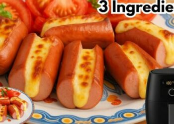 Quick Dinner or Lunch Recipe with 3 Ingredients, in 20 Minutes