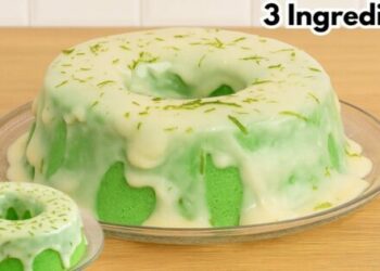 Quick and Easy Lemon Dessert with 3 Ingredients, Super Creamy