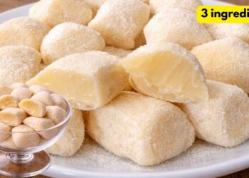 Quick and Easy Sweet Recipe with 3 ingredients, in 10 minutes