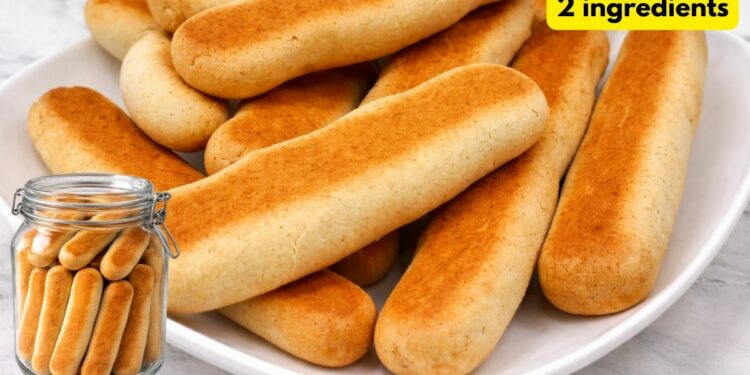 Sweet Condensed Milk Cookies with 2 Ingredients