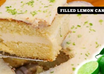 Lemon-filled cake