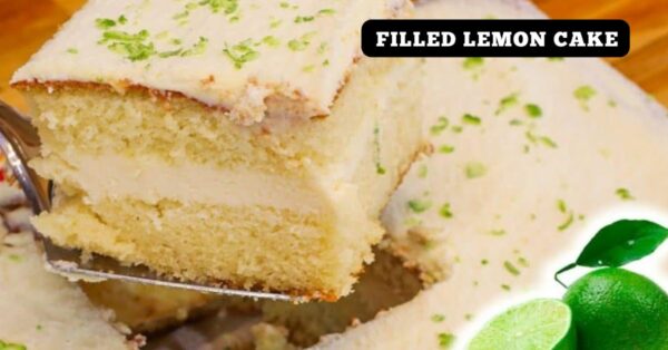 Lemon-filled cake