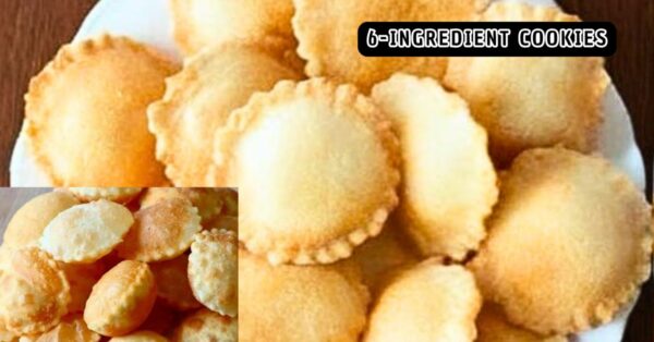6-Ingredient Homemade Cookies