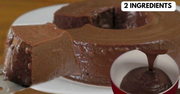 Banana And Chocolate Dessert With 2 Ingredients, Super Creamy