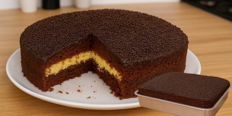 Chocolate Cake with Creamy Coconut