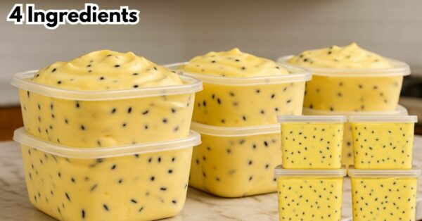 Creamy Passion Fruit Dessert