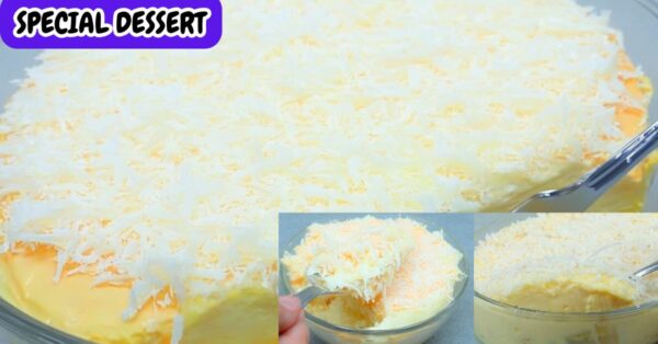 Special creamy dessert