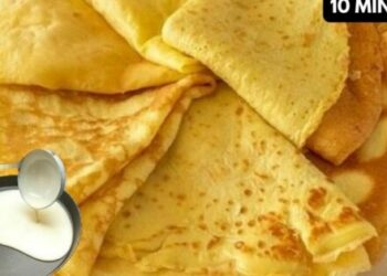 Easy And Quick Pancakes In The Blender, In 10 Minutes