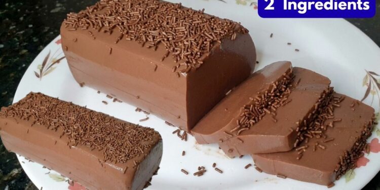 Just Need Chocolate and Milk Make This Delicious Dessert