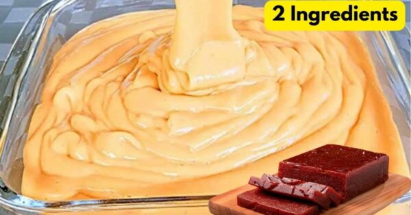 Easy and Quick Dessert with 2 Simple Ingredients