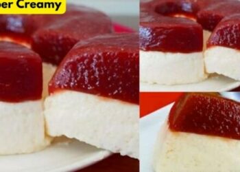 Easy and Quick Dessert with Cheese and Guava, Super Creamy