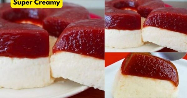 Easy and Quick Dessert with Cheese and Guava, Super Creamy