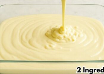 Quick 2-ingredient Dessert Made Easy in a Blender