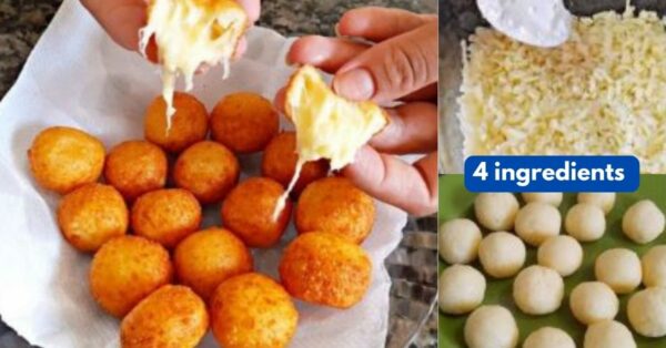 Cheese Balls With 4 Ingredients
