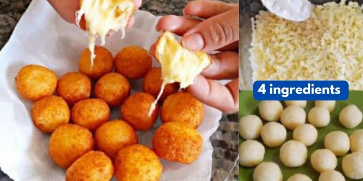 Cheese Balls With 4 Ingredients