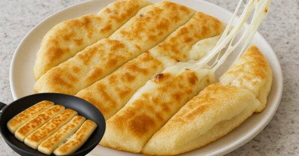 Skillet Snack With Cheese And Ham In 10 Minutes
